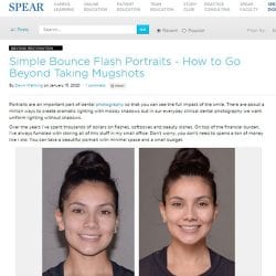 Simple Bounce Flash Portraits - How to Go Beyond Taking Mugshots