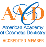 Accredited, American Academy of Cosmetic Dentistry